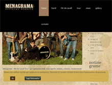Tablet Screenshot of menagrama.it